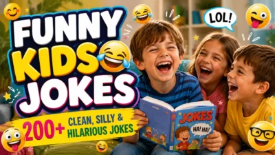 Funny kids jokes with laughing children and 200+ clean, silly jokes