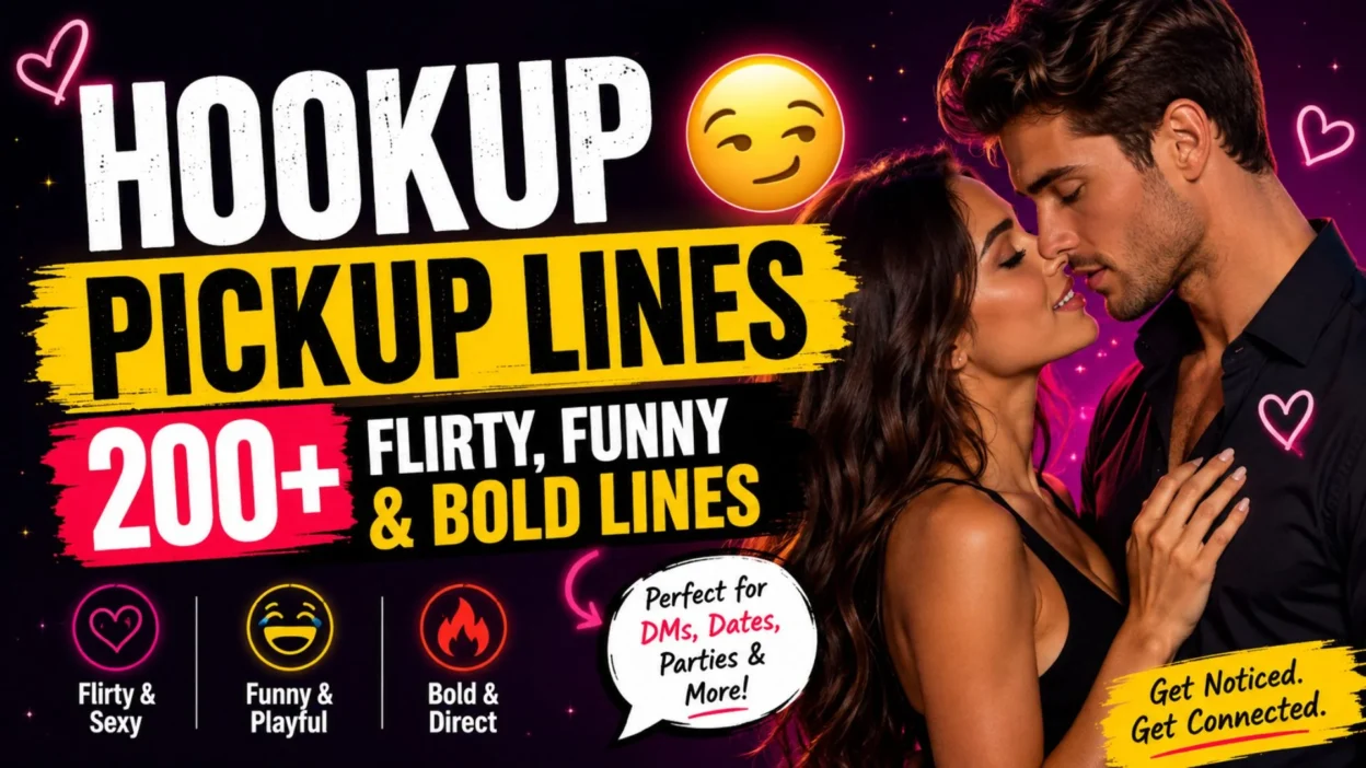 Hookup pickup lines with 200+ flirty, funny, and bold lines for dating and flirting