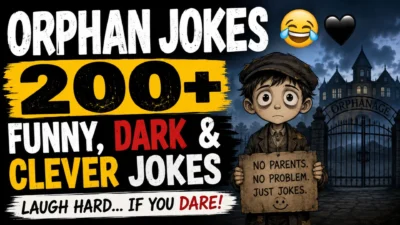 Orphan Jokes 😂🖤: 200+ Funny, Dark & Clever Jokes